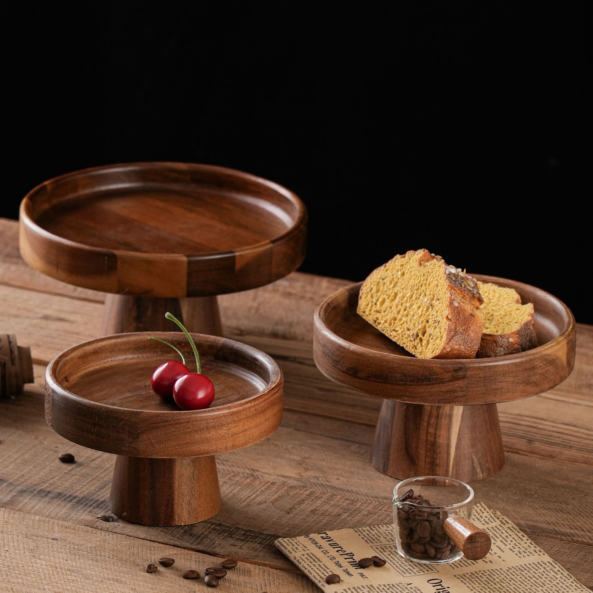 Little Lift Wooden Tray