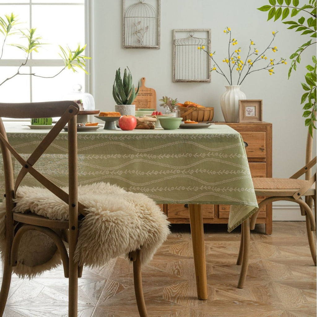 Vine Wave Tablecloth