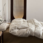Minimal Sketch Stripe Bedding Set