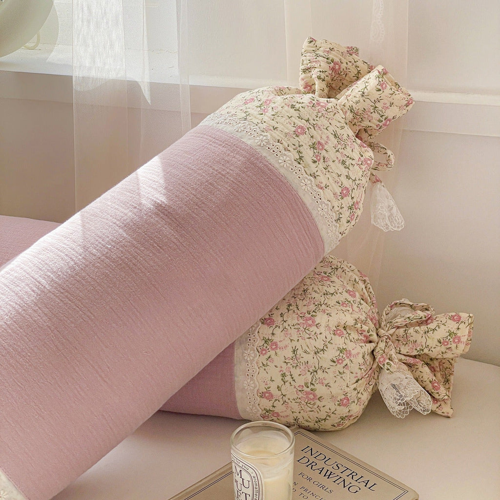 Candy Lace Bolster Pillow