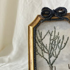 Vintage Rope-Trim Bow Frame