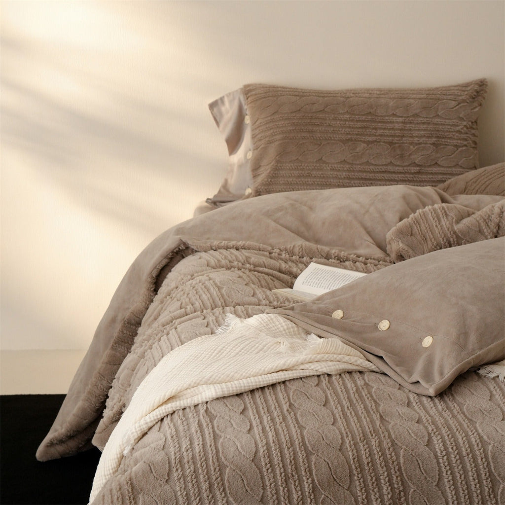 Mum’s Knit Comfort Bedding Set