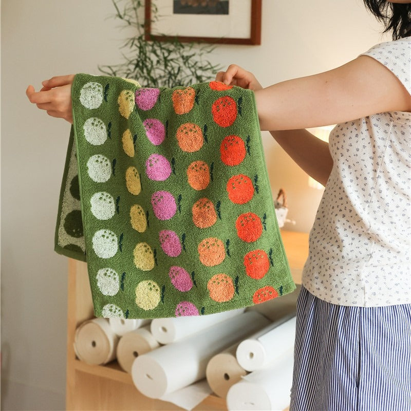 Clementine Dot Towel