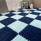 Winter Puzzle Tile Set - Blue Tide