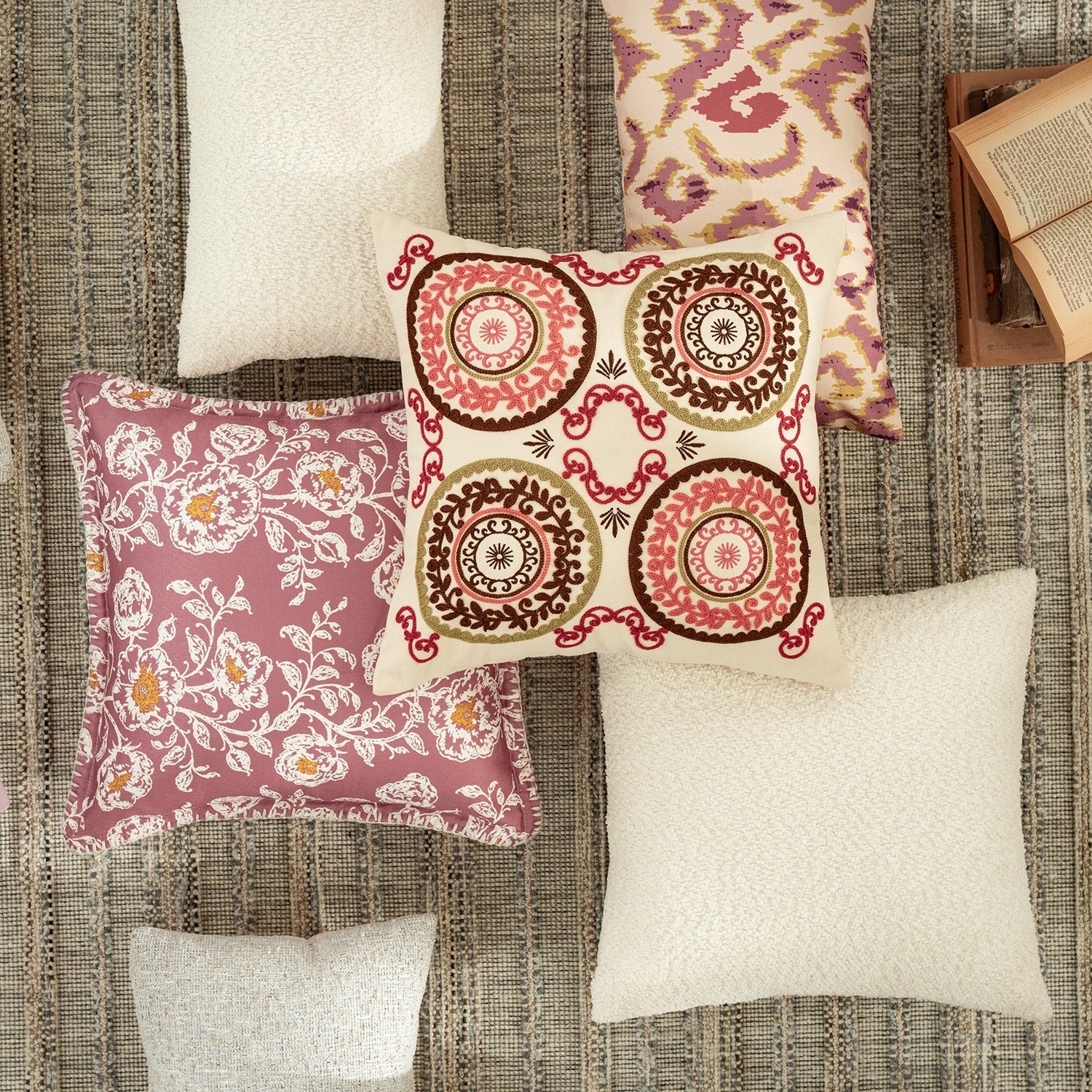 Pink Fiesta Cushion