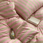 Cotton Candy Lines Bedding Set