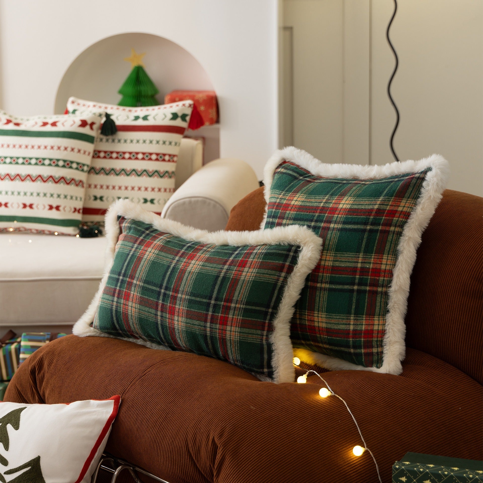 Snowy Xmas Cushion