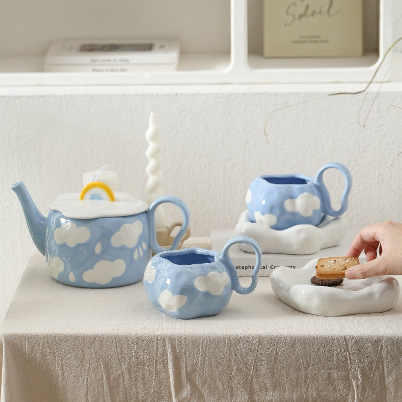 Tea Cloud Dreams Teacup & Pot Set