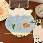 Bubbly Fish Tank Hanging Hand Towel Set