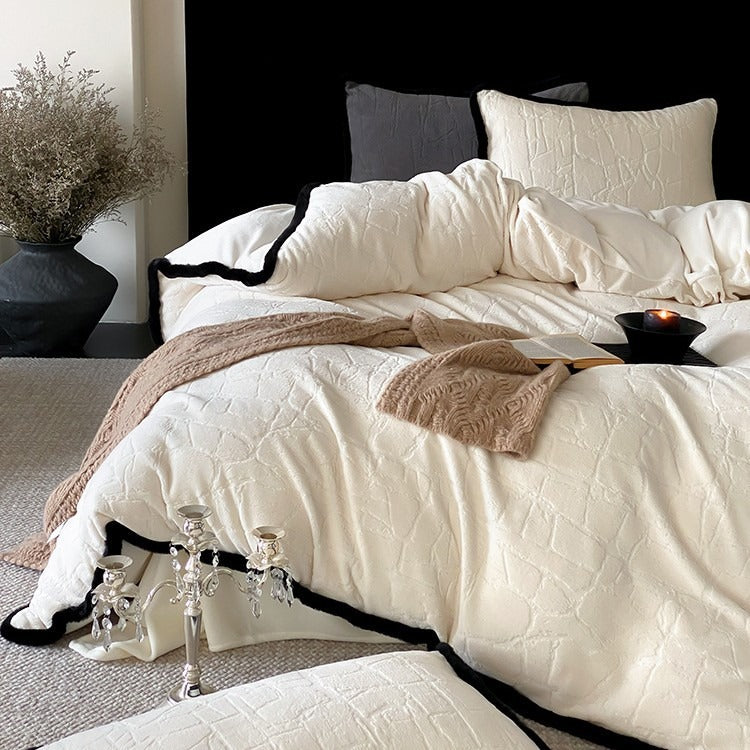 Lime Stone Noir Bedding Set