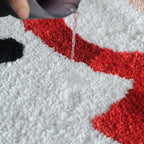 Happy Snowman Rug
