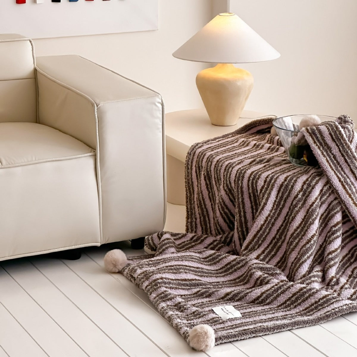 Meiji Mochi Striped Blanket