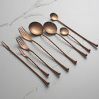 Vintage Soft Handle Cutlery Set