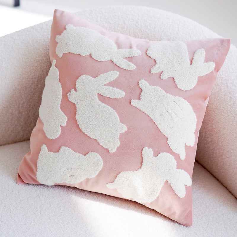 Pink Bunny Cushion - FINAL SALE