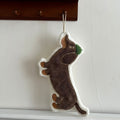 Gentle Dachshund Hanging Hand Towel Set