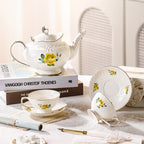 Spring Day Tea Cup & Pot