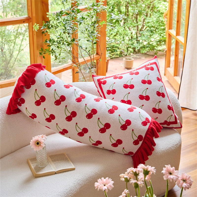 Cherry Blanket & Cushion