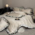 Elegant Ruffle Bedding Set