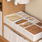 Hanna White Foldable Organiser Collection
