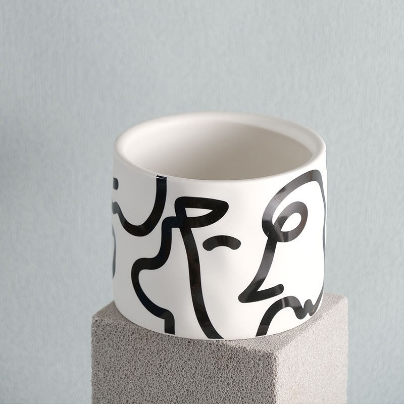 Abstract Graffiti Tea Cup