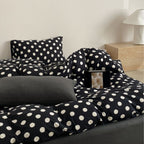 Retro Polka Dots Bedding Set