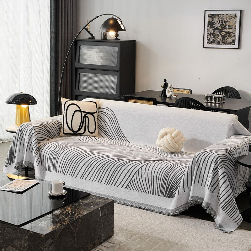 Dancing Line Sofa Cover
