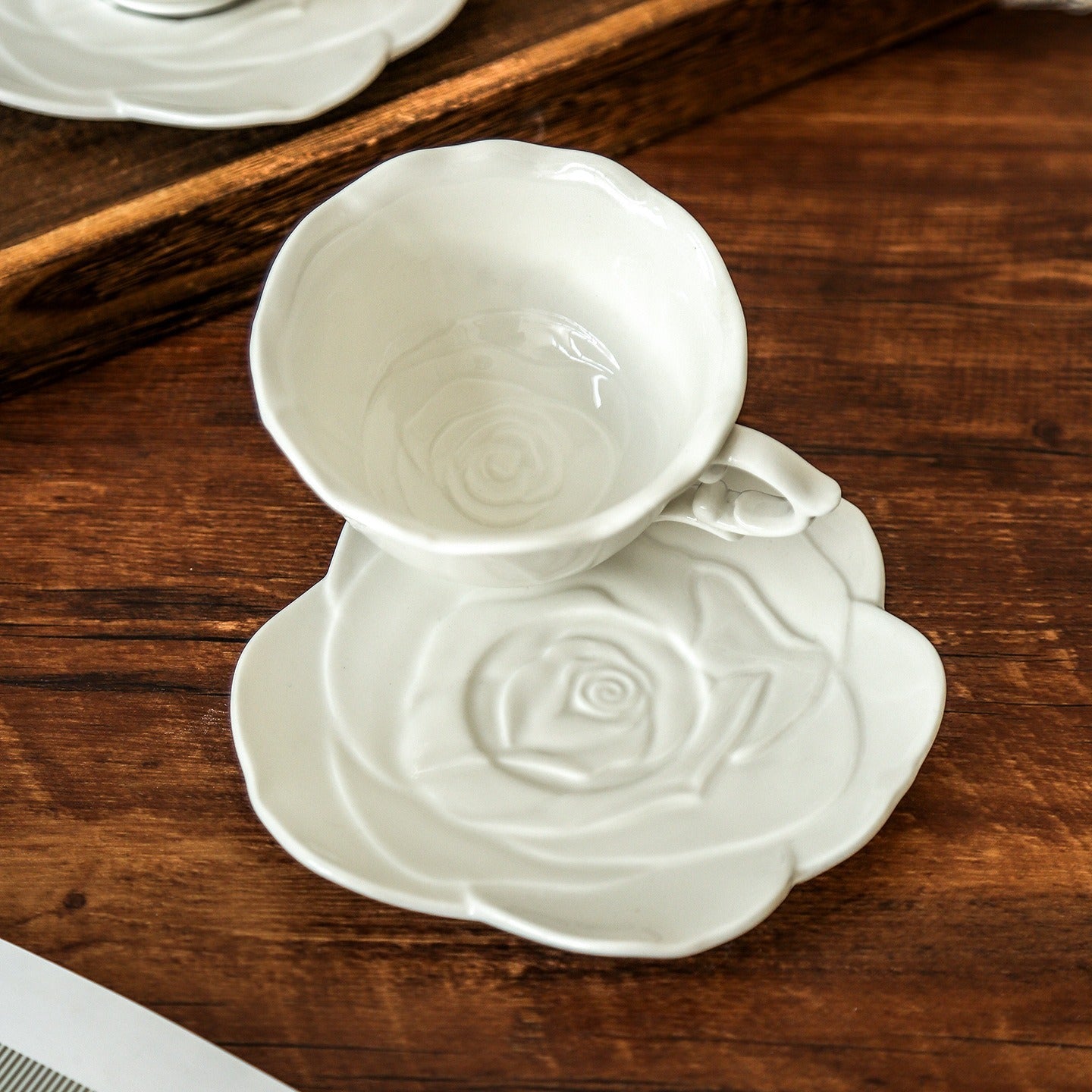 Moonlight Rose Teacup Set