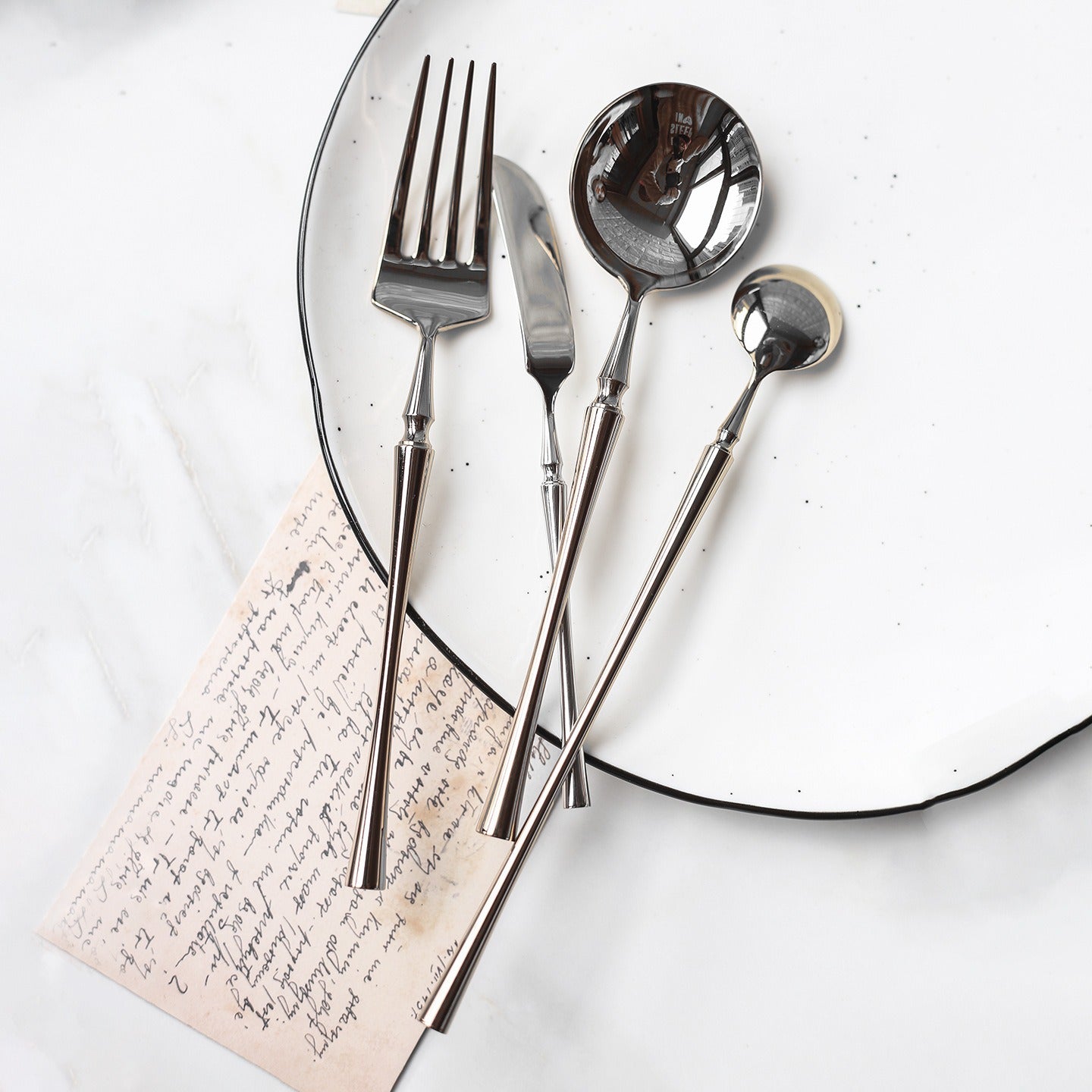 Eclat Mirror Cutlery Set