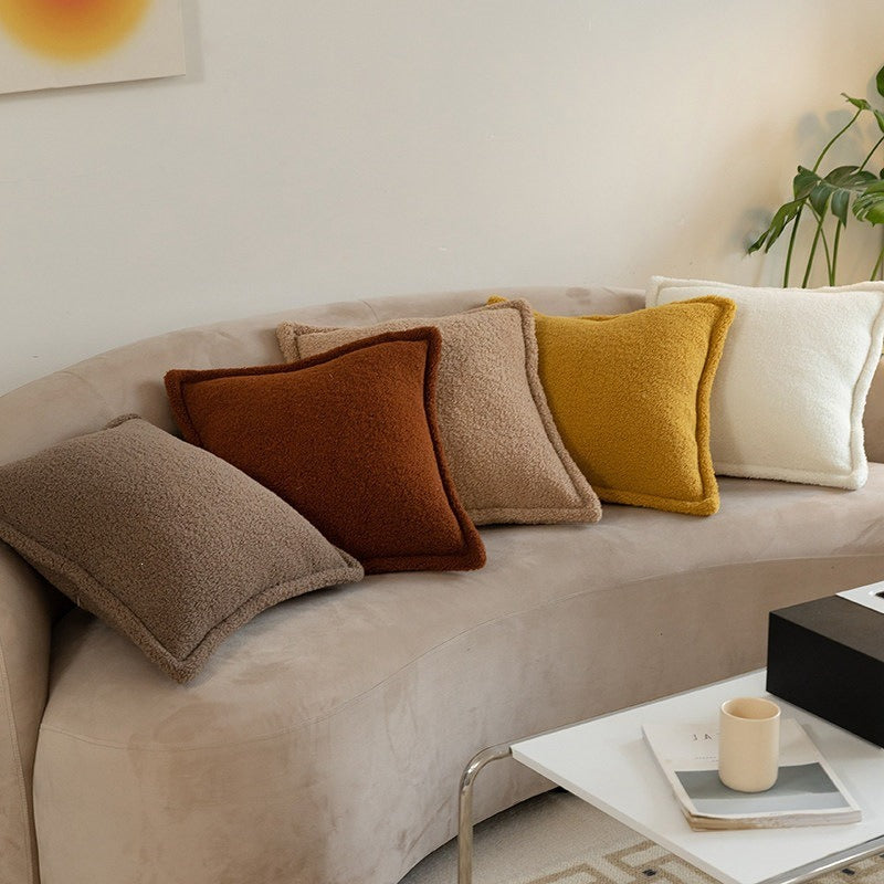 Warm Boucle Cushion