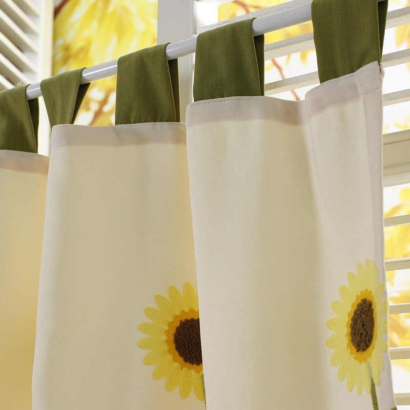 Sunflower Cabinet Curtain