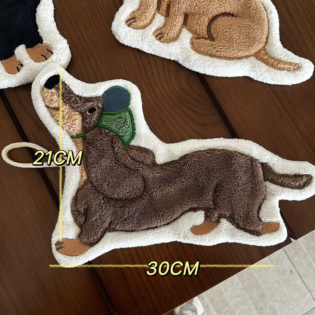 Hatventure Dachshund Hanging Hand Towel Set