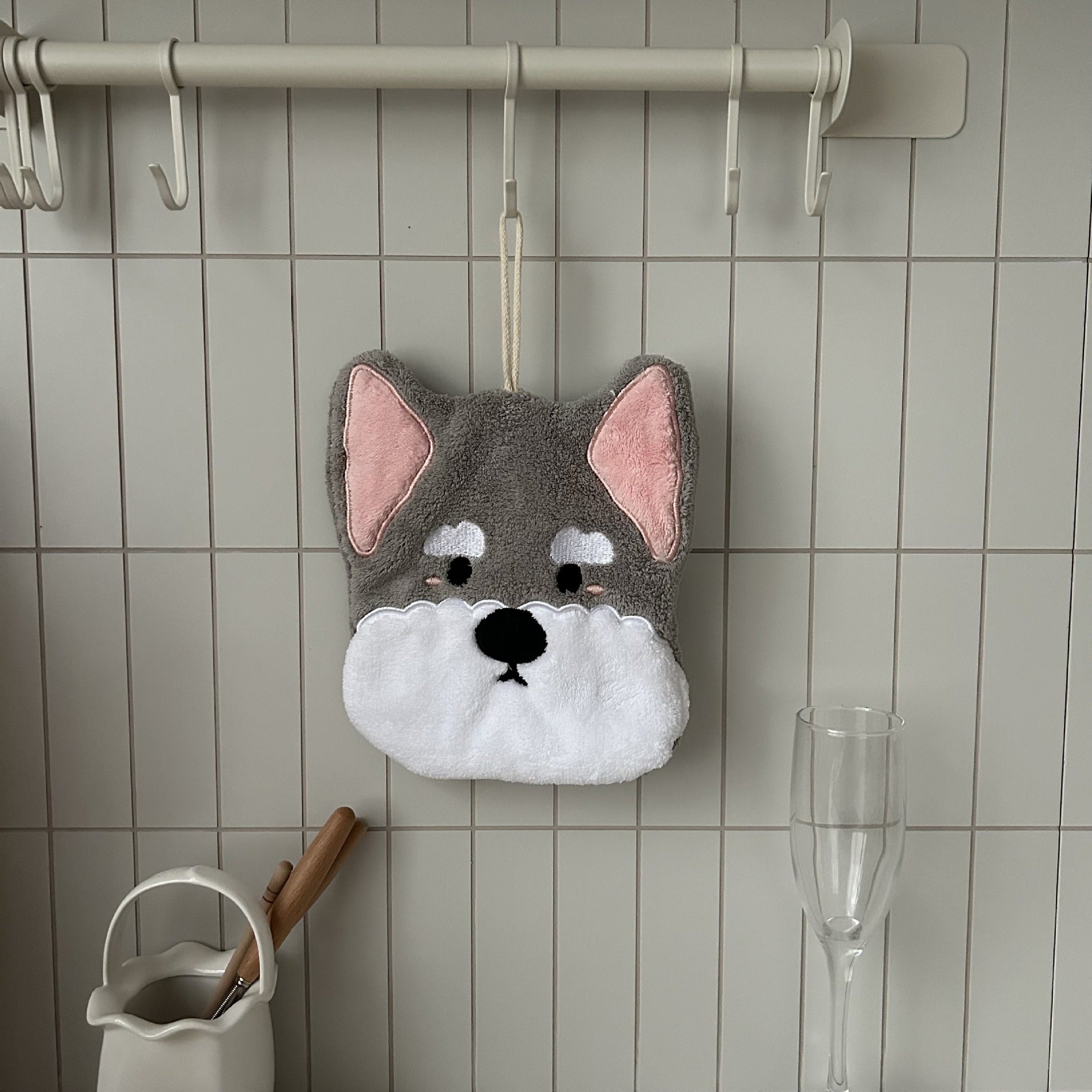 Big Cloud Head Hanging Hand Towel Set