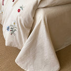 Wildflower Knot Linen Cotton Bedding Set