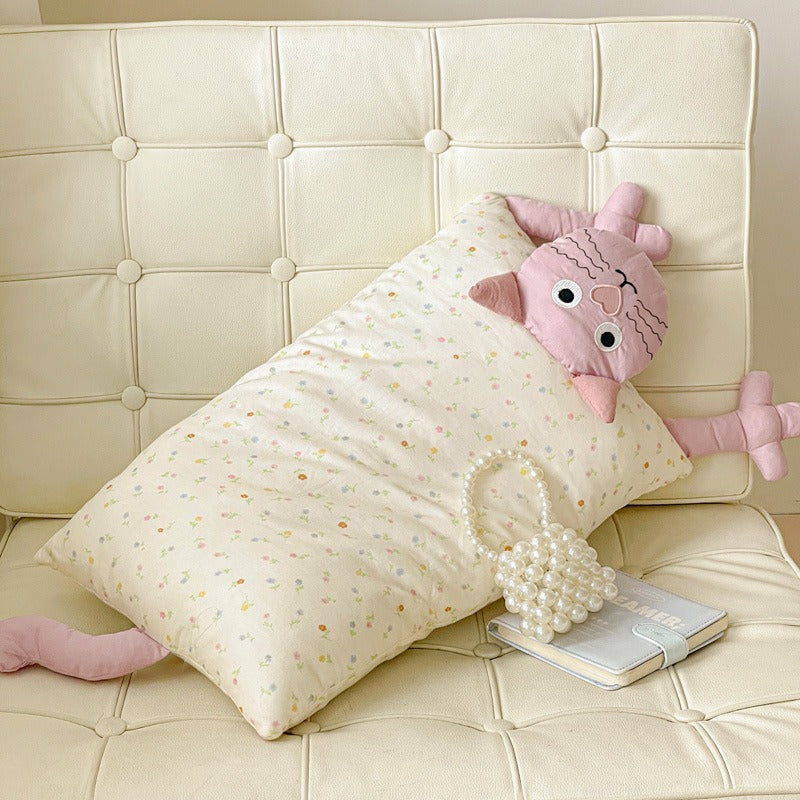 Long-Leg Cat Pillow