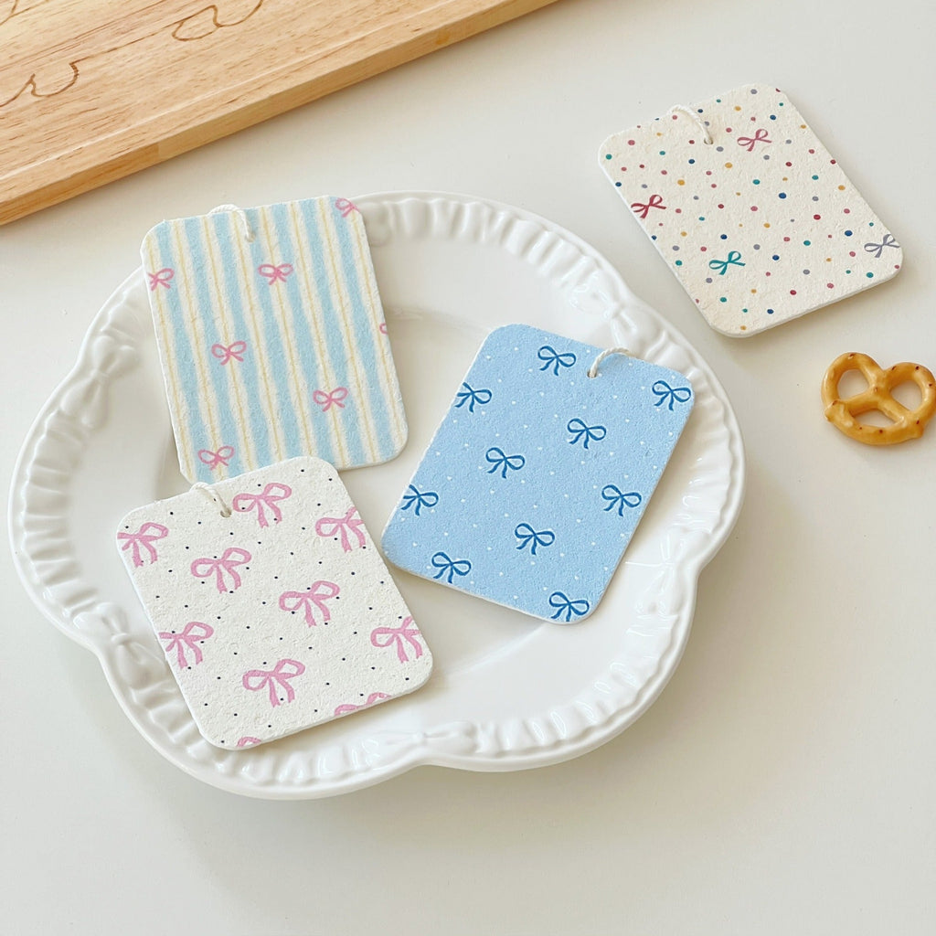 Ribbon Cutie Dish Sponge Set