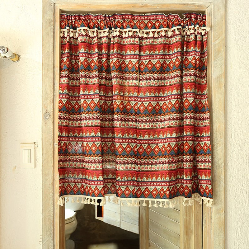 Boho Vibe Cabinet Curtain