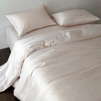 Blush Piglet Stripe Bedding Set