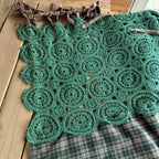 Highland Pastoral Woven Cabinet Curtain