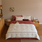 Raspberry Bloom Bedding Set