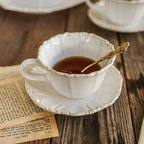 French Street Ceramic Tea Cup Set