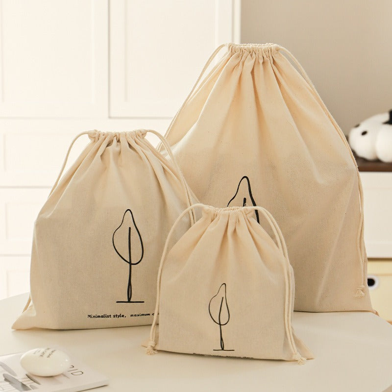Lonely Tree Drawstring Bag Set