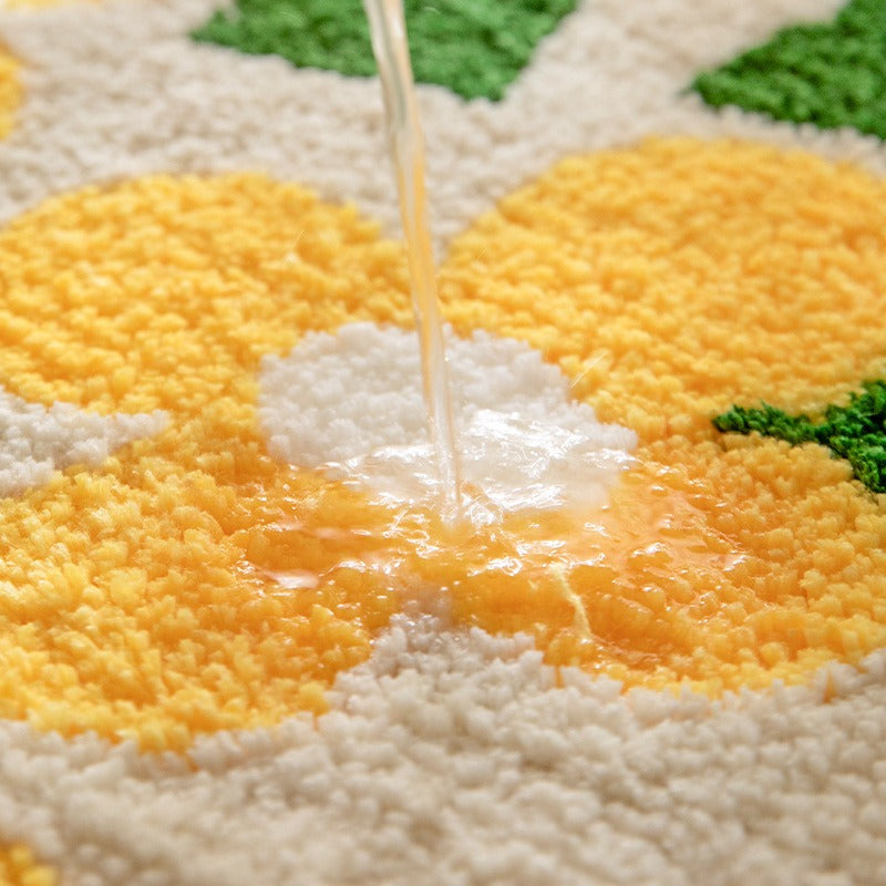 Pop Daisy Shaggy Rug