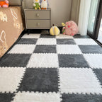 Winter Puzzle Tile Set - Ash Grey
