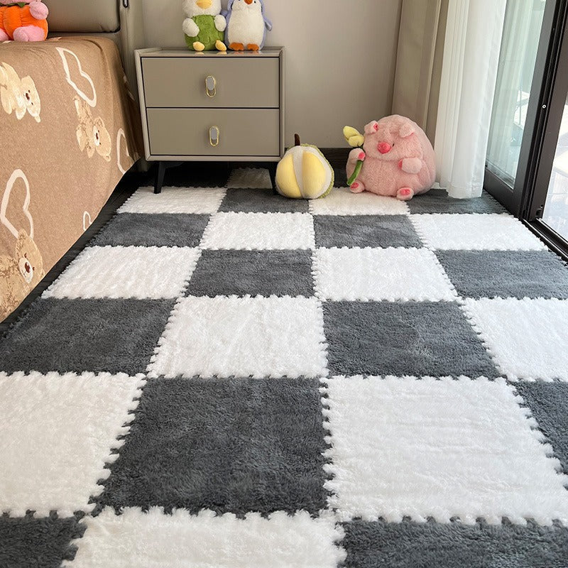 Winter Puzzle Tile Set - Ash Grey