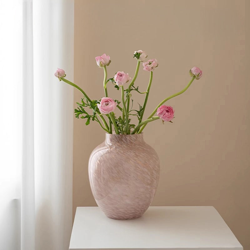 Water Colour Glass Vase