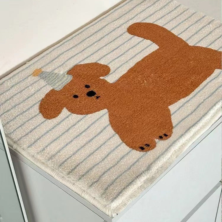 Happy Puppy Rug