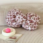 Fuzzy Bow Cushion