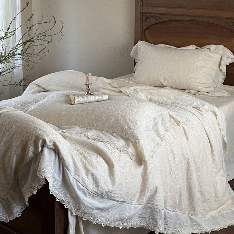 Countryside Textile Floral Bedding Set