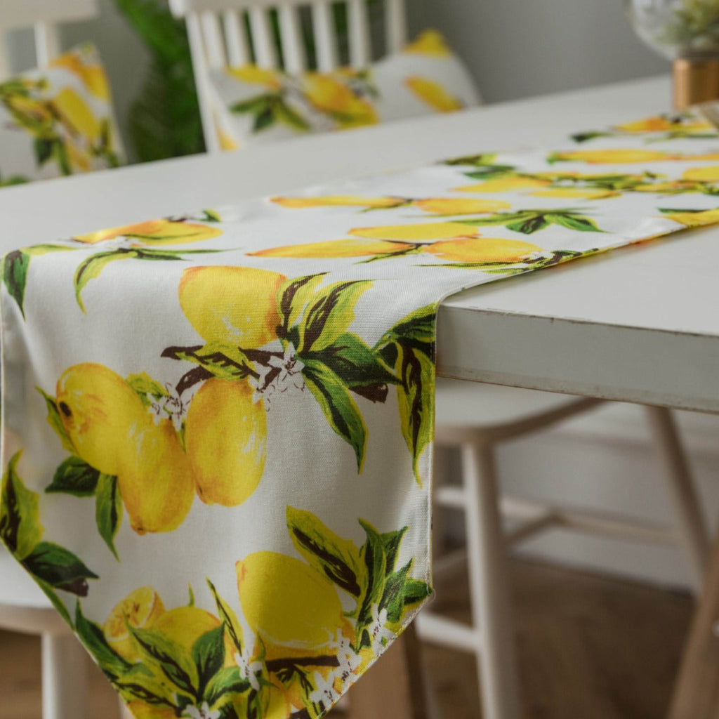 Sicilian Lemon Table Runner