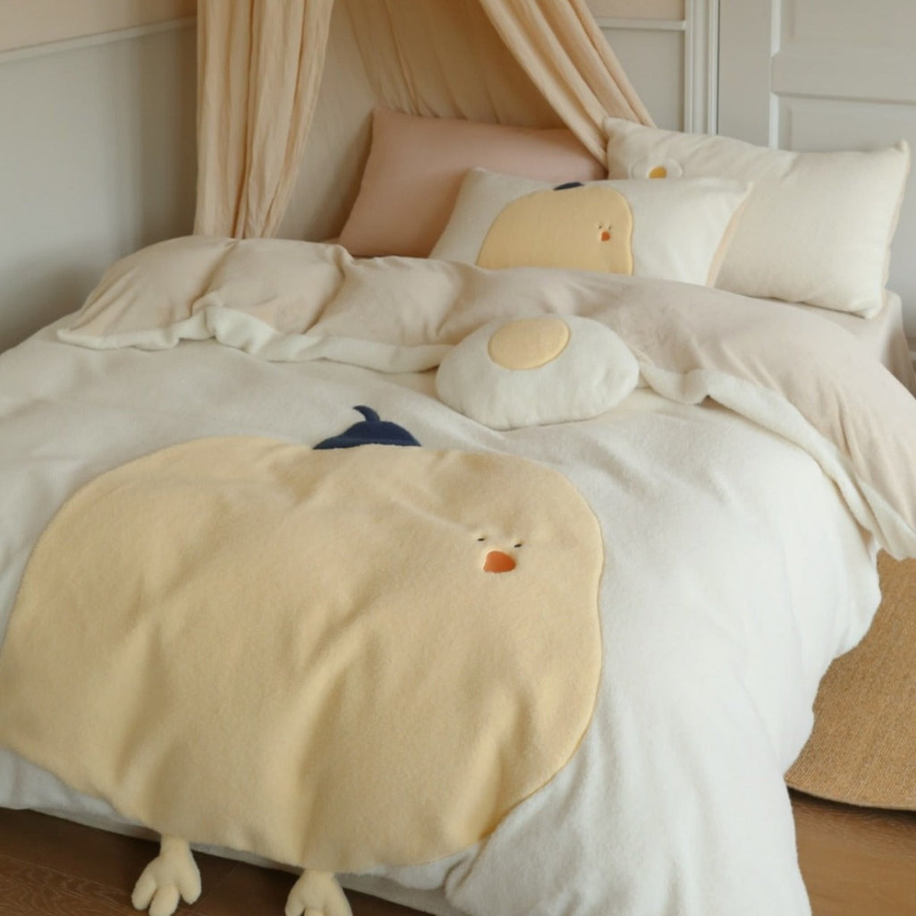 Yellow Chicks Bedding Set